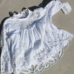 Elegant White Lace Blouse